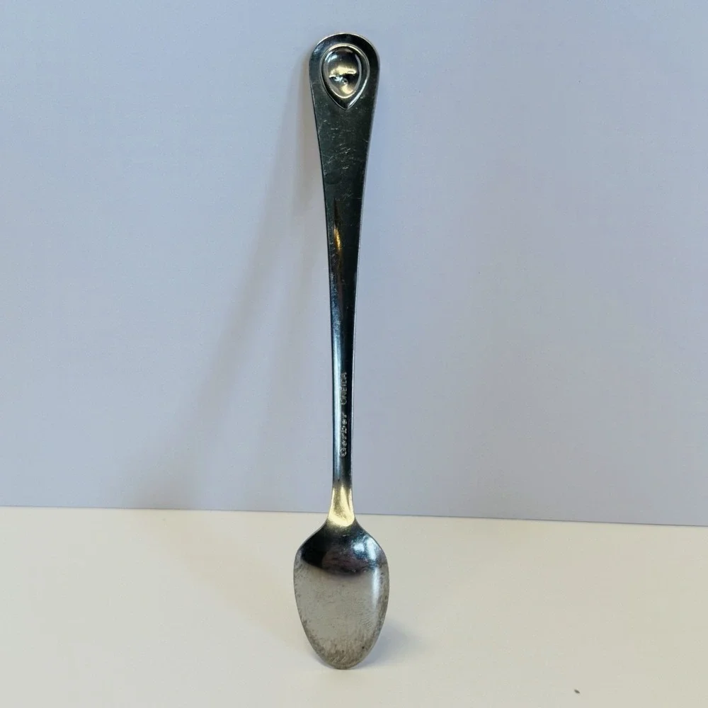 Vintage Gerber Oneida Baby Spoon Winthrop‎ Silver Plate 5.5